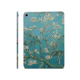 Carbon Fiber iPad Skin Compatible with Apple iPad A16 11 Gen (2025) - Almond Blossom - Premium 3M Vinyl Protective Wrap Decal Cover - Easy to Apply | Crafted in The USA by MightySkins