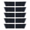 Luckious Pan Lid Holder: 10Pcs Wall Mount Pot Lid Racks