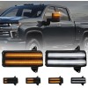 Signal Sequential Tow Mirror Turn Signal Lights Smoked for '20-'23