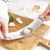Stainless Steel Garlic Press Garlic Rocker Crusher Mincer Press