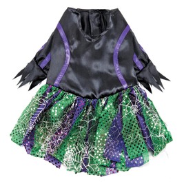 Zack & Zoey Scary Witch Costume for Dogs, 20"/Large