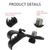 4 PCS Adjustable Mic Mount Clamp Holder,Shockproof Drum Microphone Securing