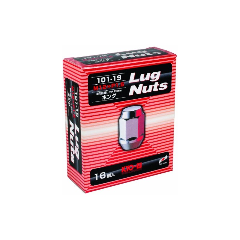 KYO-EI [ 協永産業 ] ホイールナット 鉄製 ラグナット [ 個数:16個入 ]