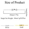 TopHomer 100-Pack Chandelier Connector Clip Chandelier Bowtie Pin Replacement Light