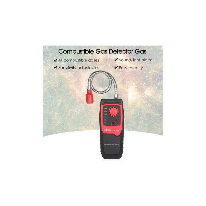 Hikvison Detector Fugas Gas Natural Y Metano Propano Portátil