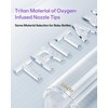 bixdo Water Flosser Oxygen-Infused Nozzle Tips, Water Flosser Jet Tips