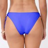Halcurt Women's Low Rise Adjustable Side Tie Bikini Bottoms Full
