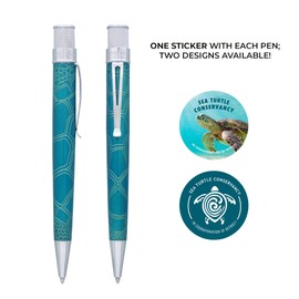 Retro 51 Rescue Series Ballpoint Pen - Sea Turtle Rescue