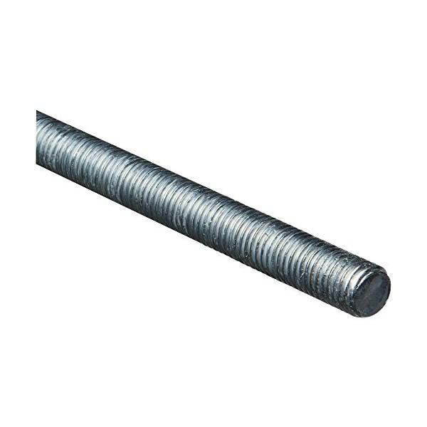 National Hardware N179-549 4000BC Steel Threaded Rod in Zinc plated