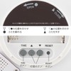 Ohm Electric HB-T20-W 08-1450 OHM Digital Thermometer, Hygrometer, For Bathrooms,