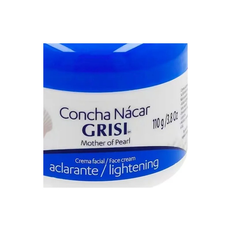 Crema Grisi Concha Nacar 110 Gr