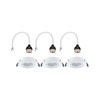 Paulmann 92109 Recessed Light Set of 3 Swivelling Round 90
