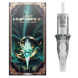 MAST TATTOO Cartuchos de Agujas para Tatuar Mast Hyperink Pro Magnum 1005M con Mayor Capacidad de Tinta para Tatuadores