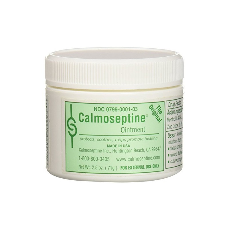 Calmoseptine Diaper Rash Ointment Jar, 6 Count