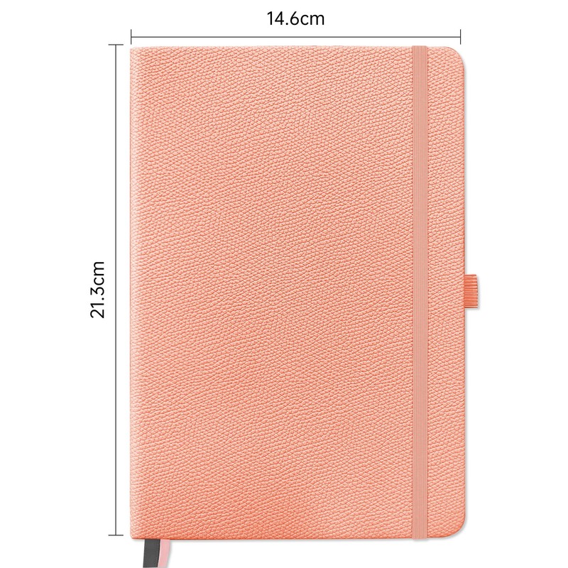 Mlife A5 Notebook, Dotted Journal Book with 200 Pages, Premium