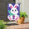 Evergreen Flag,Easter Bunny Garden Flag (Bowtie Bunny)