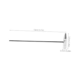 COHEALI 2pcs Mini Kalimba Tuning Hammers Compact Household Professional Repair Tools with Ergonomic Grip for Tuning Musical Instruments Jewelry Maintenance