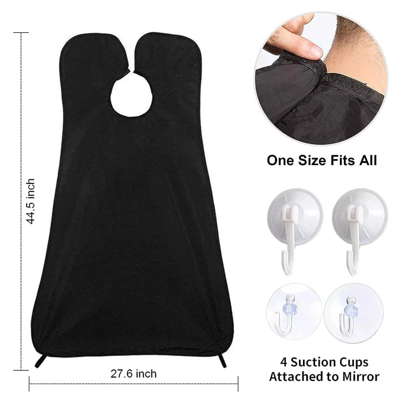 Beard Apron for Men Beard Trimming Catcher Beard Catcher Bib