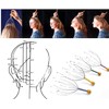 Scalp Massager Head Scratchers Claw Handheld Manually Stainless Steel 1pc