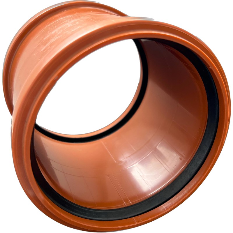 Sleeve KG pipe DN 110 PVC-U SN8 | sliding sleeve