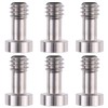 Hersmay 6PCS 1/4'' - 20 Camera Long Screw Hex Screws