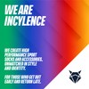 INCYLENCE Pride Running Socks for Men and Women, Breathable Running
