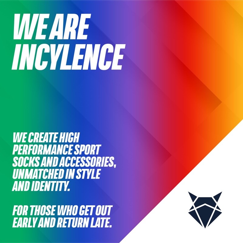 INCYLENCE Pride Running Socks for Men and Women, Breathable Running