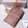 KDUPUP Rhinestone Crossbody Cell Phone Purse Wallet Clutch Glitter Crystal