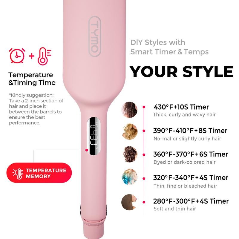 TYMO ROVY COMPACT Hair Waver Crimper, Hair Curler & Curling