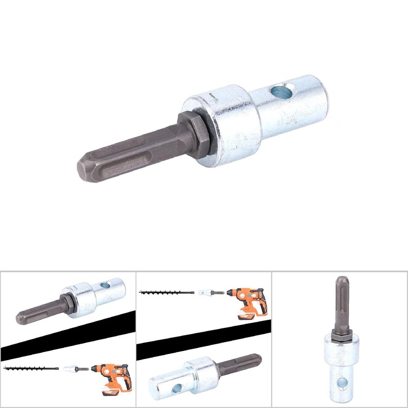 3/4" Ground Auger Drill Adapter, Garden Earth Drill Ground 4.1Inch