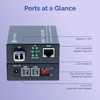 Networx® Gigabit Ethernet Fiber Media Converter - UTP to 1000Base-LX