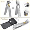 SG Nekoo Toenail Clippers for Seniors, Locking Design Angled Head