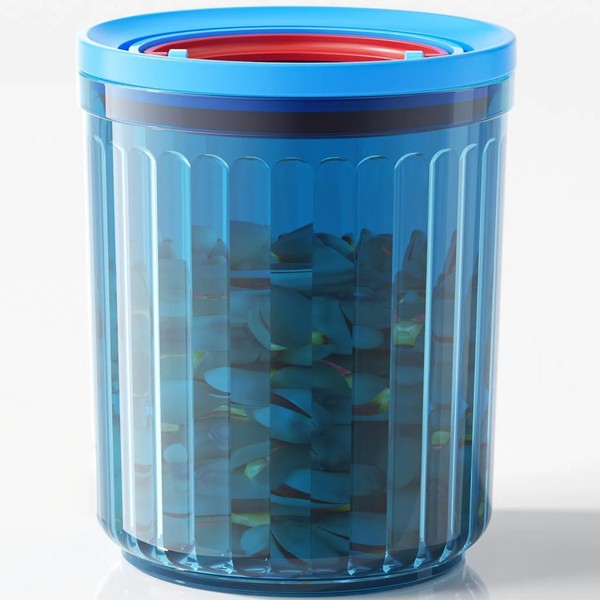 Plastic Small Airtight Food Storage Container with Lids BPA Free