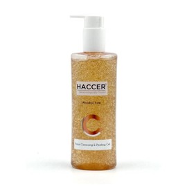 Haccer Face Cleansing & Peeling Gel 300 ml - Tiefenreinigend, Regulierend, Glättend und Klärend - Hautreinigendes Gesichtsgel