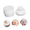 FOMIYES 4sets Portable Powder Puff for Soft Body Talcum Powder