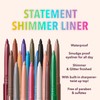 Moira Cosmetics Statement Shimmer Liner (002, Copper) - Smooth Eyeliner