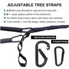 Double Camping Hammock, Two Person Hammocks with 2 Tree Straps(16+2