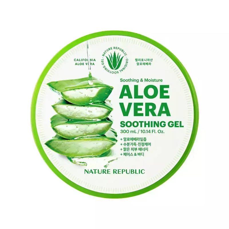 Nature Republic [네이처리퍼블릭/베스트] 3개묶음 수딩 앤 모이스처 알로에베라 수딩젤 300ml