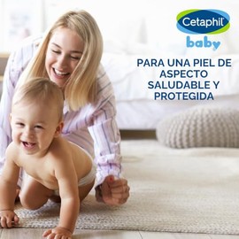 Cetaphil Loción ultra calmante para bebé con manteca de karité, hidrata y calma la piel seca, 8 onzas
