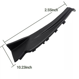 Unbranded Left Driver Windshield Wiper Cowl Extension Trim For Nissan Pathfinder 2013-2020