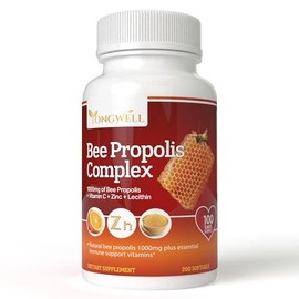 YongWell Super Bee Propolis Complex High Concentrate Propolis (200 Capsules)