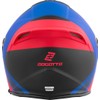 Bogotto H586 City-B Jet Helmet, Matte Black/Red/Blue, L