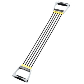 Pro 5–Way Adjustable Chest Expander / traction force: 25 Kg per resistance band