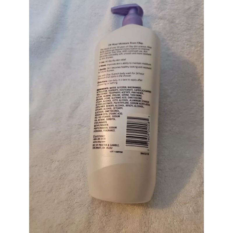 Olay Quench 20.2 fl oz Daily Body Lotion Light Moisture