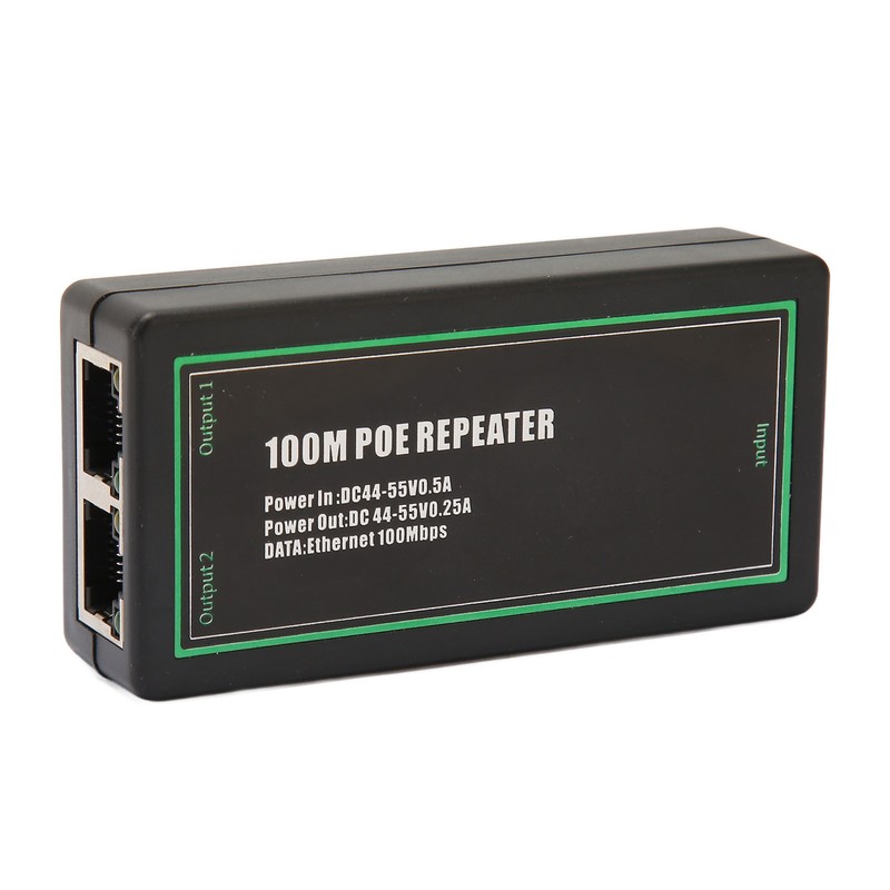 POE Extender Standard Gigabit Monitoring Signal Repeater Splitter for IP