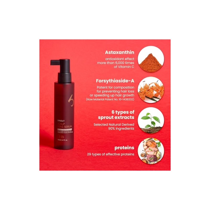 Scalp Ssag Serum Red Edition 140ml – Suero Capilar Coreano