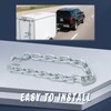Ollanoos 70cm Trailer Safety Chain, Heavy Duty 3500lbs Safety Chains