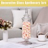 Apothecary Jars Glass Decorative Candy Jars,Candy Buffet Display, Elegant Storage