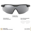 Leupold Sentinel Performance Eyewear with Matte Black Frames and Shadow