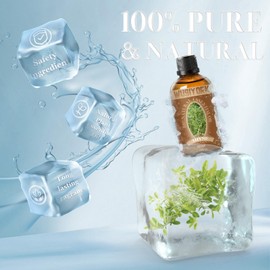 wusiyork Thyme Essential Oil 100ML - 100% Pure and Natural Therapeutic Grade Oils for Aromatherapy Diffuser - 3.4 Fl Oz/Thyme